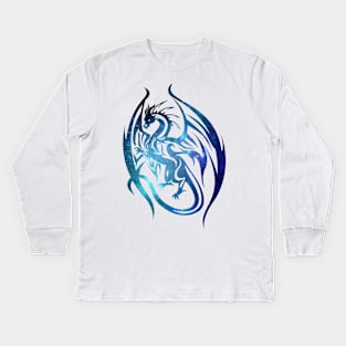 Galaxy Dragon 05 Kids Long Sleeve T-Shirt